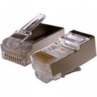 Gembird коннектор кат 5, экранированный RJ45 FTP8P8C(100 шт. в уп.) Gembird коннектор кат 5, экранированный RJ45 FTP8P8C(100 шт. в уп.)