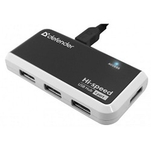 DEFENDER USB QUADRO INFIX USB 2.0, 4 порта, [83504]