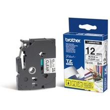 Brother TZE-131 Картридж с лентой (P-Touch, 12мм, черный на прозрачном)