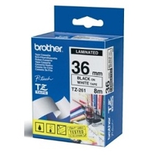 Brother TZE-261 Картридж для термопринтера {P-Touch с лентой 36 мм черный на белом}
