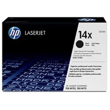 HP CF214X Картридж, Black{LaserJet 700 MFP M712, Black, (17 500стр.)}