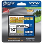 Brother TZES-231 Пленка в кассете чёрный шрифт на белой основе