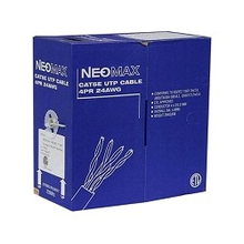NEOMAX [NM13001] Кабель UTP cat.5e  4 пары (305 м) 7/0.18 мм гибкий многожильный  Медь  PVC jacket