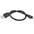 Gembird PRO CCP-mUSB2-AMBM-0,3m USB 2.0 кабель для соед. 0.3м  AM-microBM (5 pin)  экран, черный, пакет 