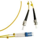 Hyperline FC-D2-9-LC/­UR-ST/­UR-H-1M-LSZH-YL (FC-9-ST-LC-UPC-1M) Патч-корд волоконно-оптический (шнур) SM 9/­125 (OS2), ST/­UPC-LC/­UPC, duplex, LSZH, 1 м