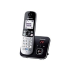 Panasonic KX-TG6821RUB  (черный) {Беспроводной DECT,автоответчик,определитель номера,телефонный справочник 120 зап.}