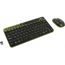 920-008213 Logitech Wireless Combo MK 240 Nano Black-yellow