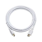 Кабель HDMI Gembird/Cablexpert , 3м, v1.4, 19M/19M, белый, позол.разъемы, экран, пакет(CC-HDMI4-W-10)