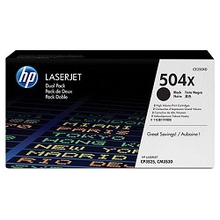 HP CE250XD Картридж ,Black{CLJ CP3525, CM3530, Black, (10 500 стр.), 2-pack)}