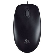 910-003357 Logitech Mouse B100 Black USB OEM