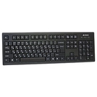 Keyboard A4Tech KR-85 black USB, проводная, 104 клавиши [570125]