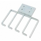 Hyperline CMW-4U-CMB Кабельная гребенка 4U, металлическая, для шкафов Hyperline