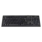 Keyboard  A4tech KR-83 black USB, проводная USB, 104 клавиши [533406]