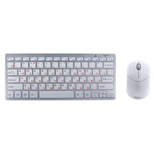 Keyboard Gembird KBS-7001-RU {Wireless, ноутбучн. механизм клавиш 2.4ГГц/10м, мини-приемник- USB}