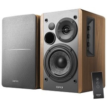 Edifier R1280T Silver/Brown {Активные, 2 x 21W RMS, 75-18000Гц, дерево, пульт ДУ}