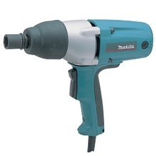 Makita TW0350 Гайковерт ударный [TW0350] {400Вт,2200у\м,350Нм,квадрат 1\2",2.9кг,чем,М12-М22}