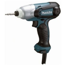 Makita TD0101 Шуруповерт ударный [TD0101] {230Вт,0-3200у\м,6-ти гран 6.35,100Нм,0.99кг,кор,M4-M14,бита Philips}