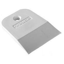 Шпатель ЗУБР "МАСТЕР" резиновый, белый, 1шт, 40мм[1016-40_z01]