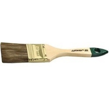 Кисть плоская STAYER "LASUR-STANDARD", смешанная (натуральная и искусственная) щетина, деревянная ручка, 20мм[01031-20]