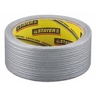 Лента STAYER "MASTER" "UNIVERSAL" клейкая,армированная, влагостойкая. 48мм х 10м, металлик [12080-50-10]