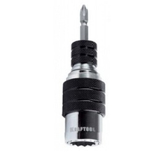 Набор KRAFTOOL "EXPERT" Бита с торцовой головкой, 2 в 1, 17мм, 21мм, 2 предмета [26399-H2]