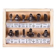 Набор STAYER Фрезы по дереву, 12шт [2992-H12]