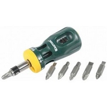 Набор KRAFTOOL Отвертка "BIT LOCK" реверсивная с битами, 12-в-1 [26161-H13]