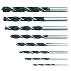 STAYER Набор сверл спиральных по дереву "M-type", 8шт(d=3-10мм), М-образная заточка, сталь HCS, Professional 2942-H8 [2942-H8_z01]