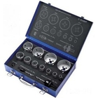 ЗУБР Набор "ЭКСПЕРТ": Коронки биметаллические, глубина сверления до 38мм, d 14,20,22,25,30,35,40,51,60,64,67мм [29531-H11]