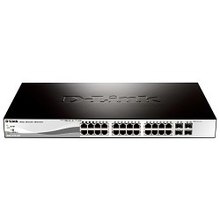D-Link DGS-1210-28/ME/A2A Управляемый коммутатор 2 уровня с 24 портами 10/100/1000Base-T и 4 портами 1000Base-X SFP
