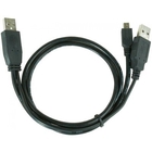 Gembird/Cablexpert CCP-USB22-AM5P-3 USB 2.0 Pro Кабель , 2xAM/miniBM 5P, 0.9м, экран, черный 