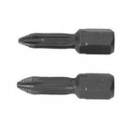 Биты KRAFTOOL "EXPERT" торсионные кованые, обточенные, Cr-Mo сталь, тип хвостовика C 1/4", PH2, 25мм, 2шт [26121-2-25-2]