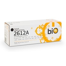 Bion Q2612A Картридж для Hp LaserJet M1005, 1010, 1012, 1015, 1020, 1022, M1319f, 3015, 3020, 3030, 3050(z) (2'000 стр.) Черный