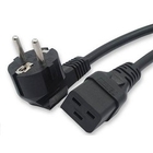 Hyperline PWC-IEC19-SHM-1.8-BK Кабель питания (Shucko+C19) (3x1.5), 1.8м