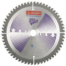 Диск пильный ЗУБР "ЭКСПЕРТ" (36907-200-32-60) "Точный-МУЛЬТИ рез" по алюминию, ламинату, пластику, ДСП, 200х32мм, 60Т