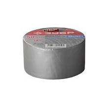 Клейкая лента ЗУБР "ПРОФЕССИОНАЛ" "РЕФИЛ", универсальная, рифленая, водоотталкивающая, устойчивая к УФ. 50 мм х 50 м, серебристая [12075-50-50]