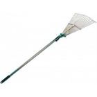 Грабли веерные RACO регулир. с ручк. 1,2 м, 15 кругл. зубц., гальван.покр, 175-550мм [4231-53/743] 