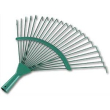 Грабли веерные RACO, 22 круглых зубца, эпоксидное покр., 450мм [4231-53/737]