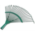 Грабли веерные RACO, 22 круглых зубца, эпоксидное покр., 450мм [4231-53/737]