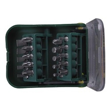 Набор KRAFTOOL Биты в мобильном бит-боксе с клипсой, Cr-V, 25мм, 21 предмет [26135-H21]