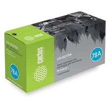 CACTUS CE278A Картридж (CS-CE278AS) для LaserJet P1566/P1606w, чёрный, 2100 стр.