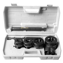 STAYER Набор "PROFESSIONAL" №4 резьбонарезной трубный в пластмассовом боксе, 1/2" - 1 1/4", 5 предметов [28260-H4]