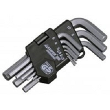 STAYER Набор Ключи "MASTER" имбусовые короткие, Cr-V, сатинированное покрытие, пластик. держатель, HEX 1,5-10мм, 9 пред [2740-H9]