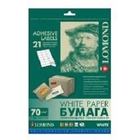 LOMOND 2100145 Универсальные этикетки Lomond белые/А4/70x42.3 мм/50 листов