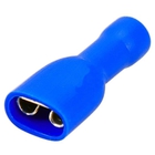 КЛЕММА ПЛОСКАЯ полностью изолированная (КППИ гн - 6.6мм)  1.5-2.5мм  (FDFD2-250, VF2-250A)  (100 шт в уп.) (08-0632)