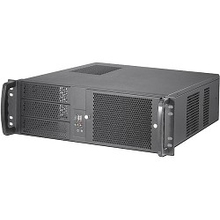 Procase EM338F-B-0 Корпус 3U Rack server case,съемный фильтр, черный, без блока питания, глубина 380мм, MB 12"x9.6"