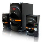 Dialog Progressive AP-210B BLACK {2.1, 30W+2*15W RMS, Bluetooth, USB+SD reader}