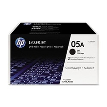 HP CE505D Картридж ,Black{LJ P2055/P2035, Black, Dual-pack}