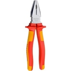 KRAFTOOL Плоскогубцы "ELECTRO-KRAFT", Cr-Mo сталь, двухкомпонентная рукоятка, хромированное покрытие, 180мм [2202-1-18_z01]