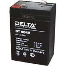 Delta DT 6045 (4.5 А\ч, 6В) свинцово- кислотный аккумулятор  